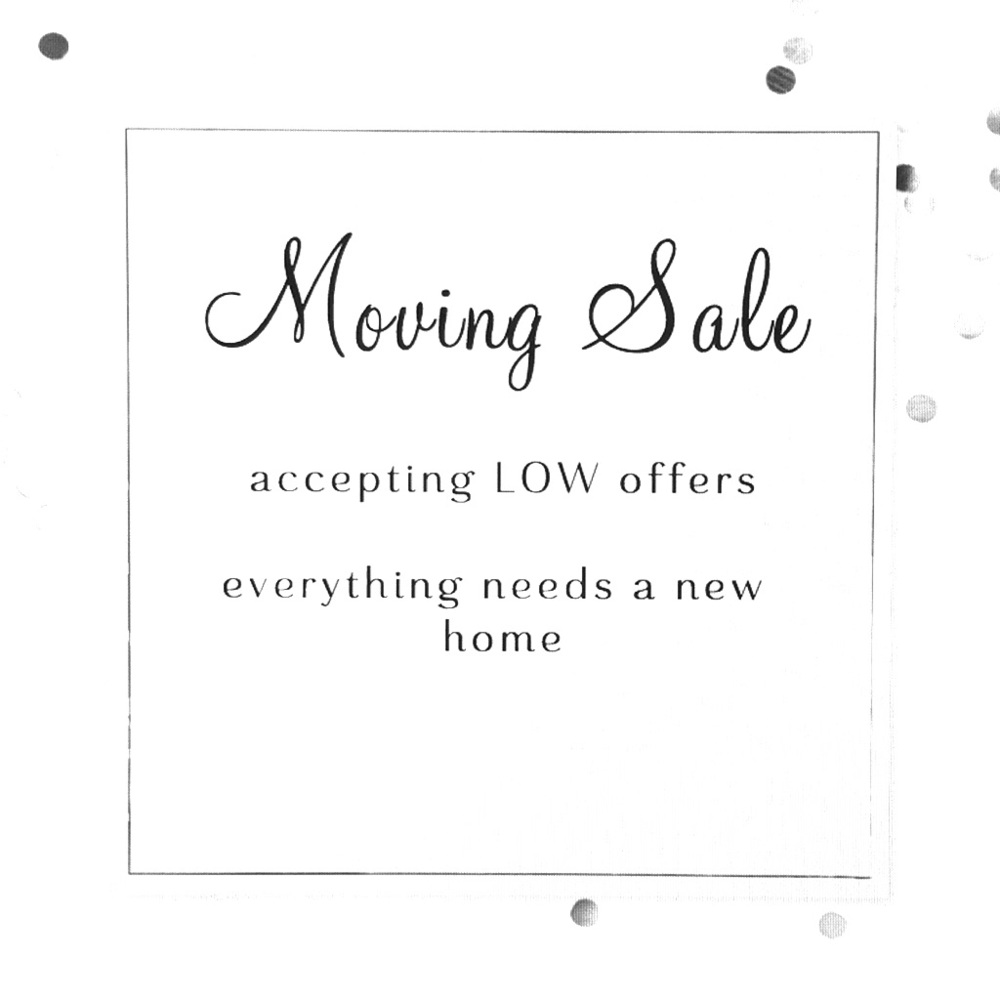 MOVING SALE!!! ACCEPTING LOW OFFERS!!